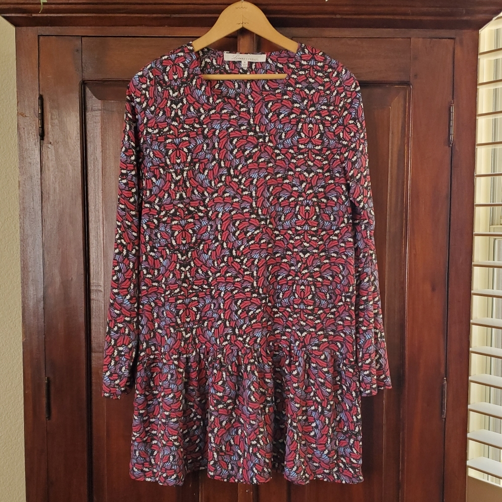 Revolve Lovers + Friends Butterfly Babydoll Dress